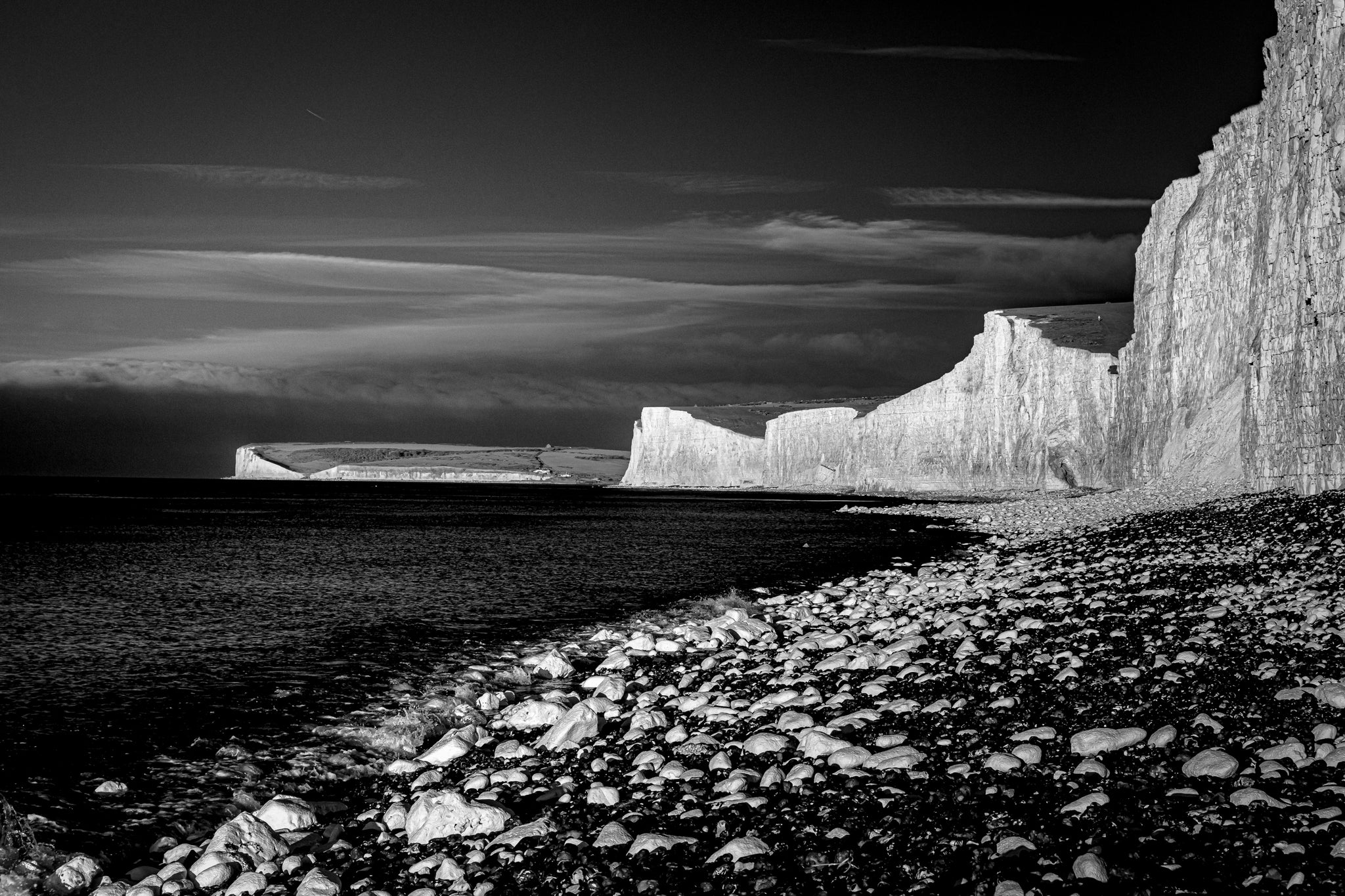 Seven Sisters and Seaford Head from Birling Gap