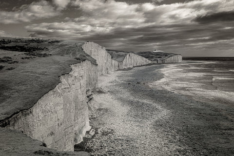 The Seven Sisters cliffs from Cuckmere Haven